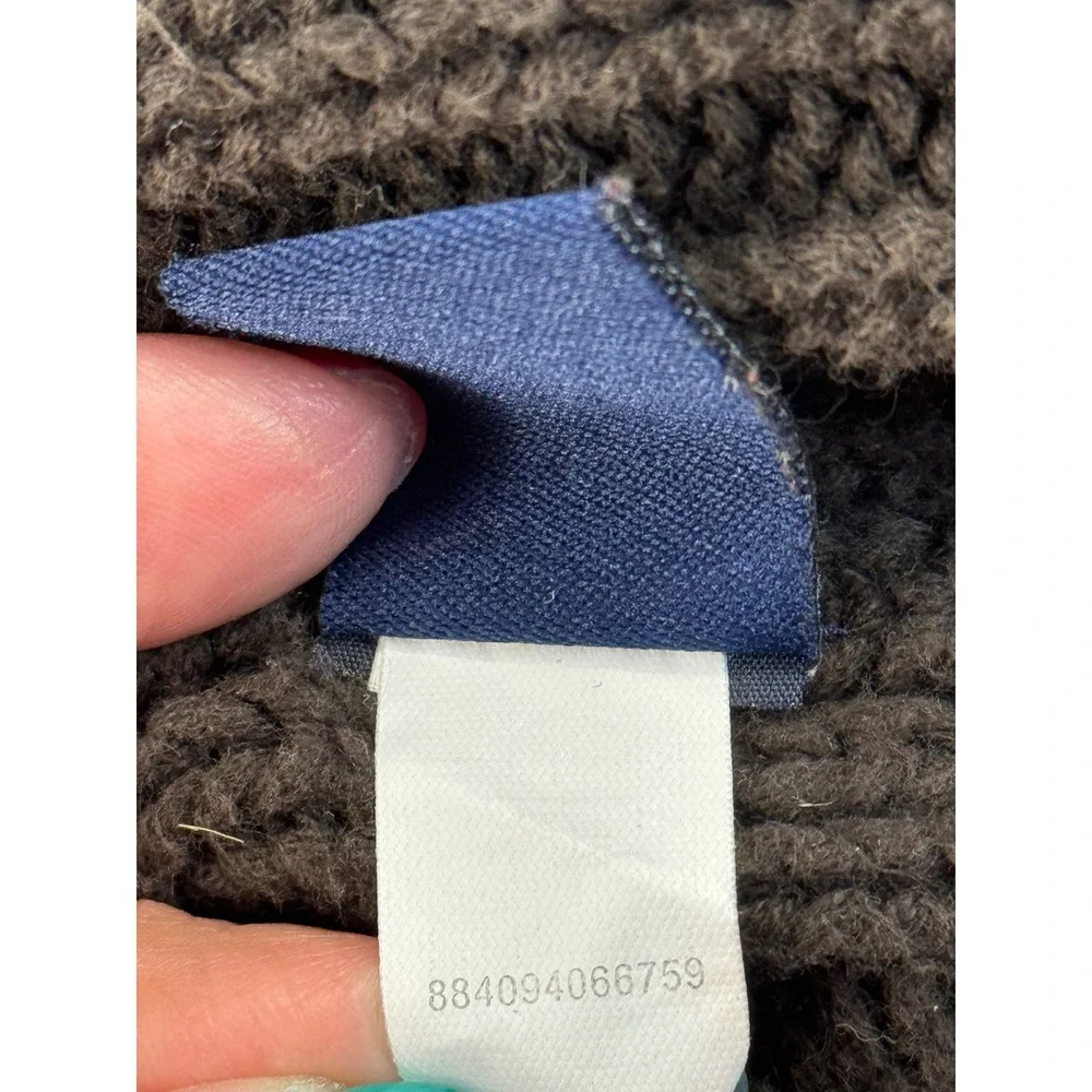 Chaps Mens XL Brown Cable‎ Knit Mock Neck 100% Cotton Sweater 884094066759